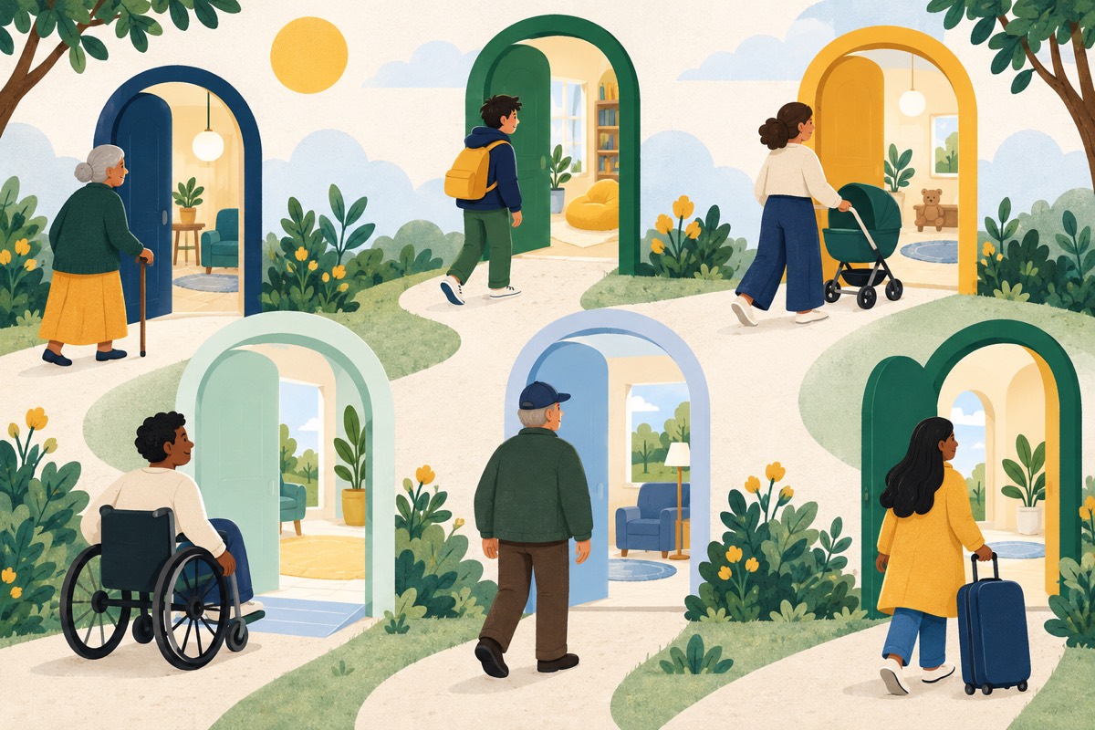 Illustration: Find places made for you: veterans, seniors, youth, and more